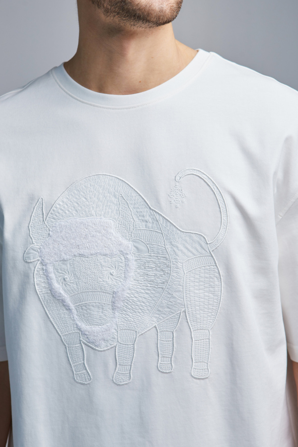 футболка Bison white