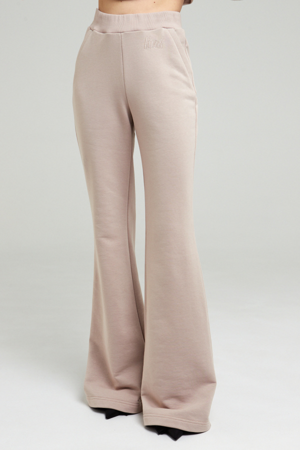 брюки клеш biege